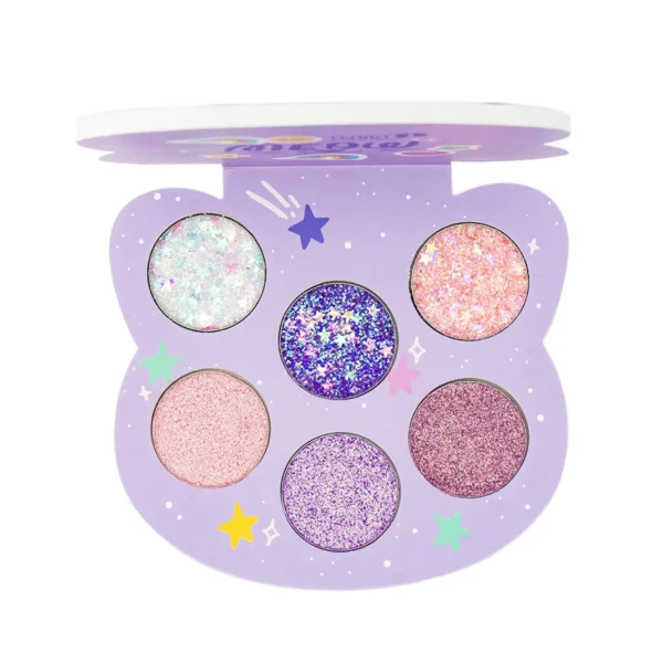 Paleta De Sombras Con Glitter - Image 3